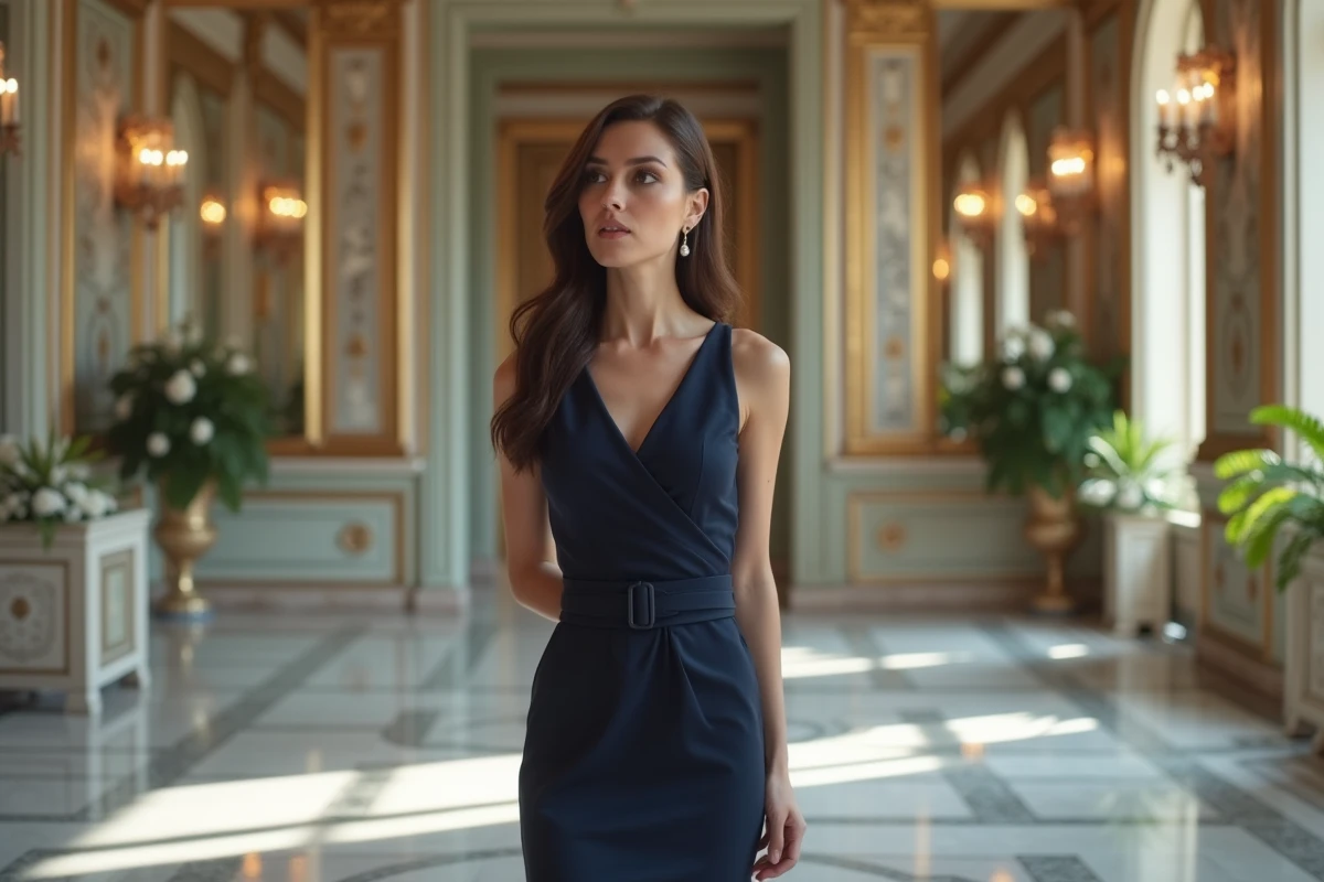 Betul Yilmazturk dans une galerie d